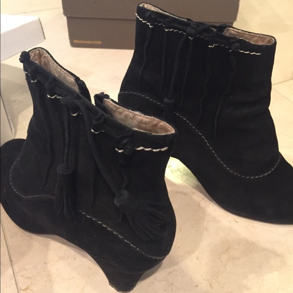 Booties Suede with tassel - Picture 2 of 2